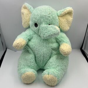 Ty 2000 Pillow Pal Mint Elephant Plush